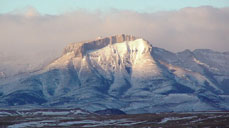 Ear Mountain in winter